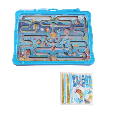 بازی توپی هزارتویی هزارتویی قلم مغناطیسی کودکان اقیانوس آف جوی با تخته نقاشی