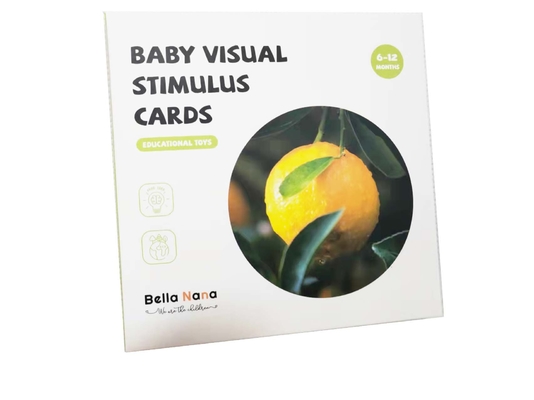 کارت های تحریک بصری نوزاد تازه متولد شده فلش کارت های حیوانات گیاهان برای 6 تا 12 ماهگی