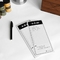 پد لیست خرید یخچال سیاه و سفید دفترچه یادداشت مغناطیسی شخصی سازی شده سازگار با محیط زیست
