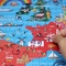پازل اره منبت کاری اره مویی کاغذی 1000 تکه نقشه اروپای رنگی برای کودکان بالای 12 نوجوان، خانواده‌های بزرگسال